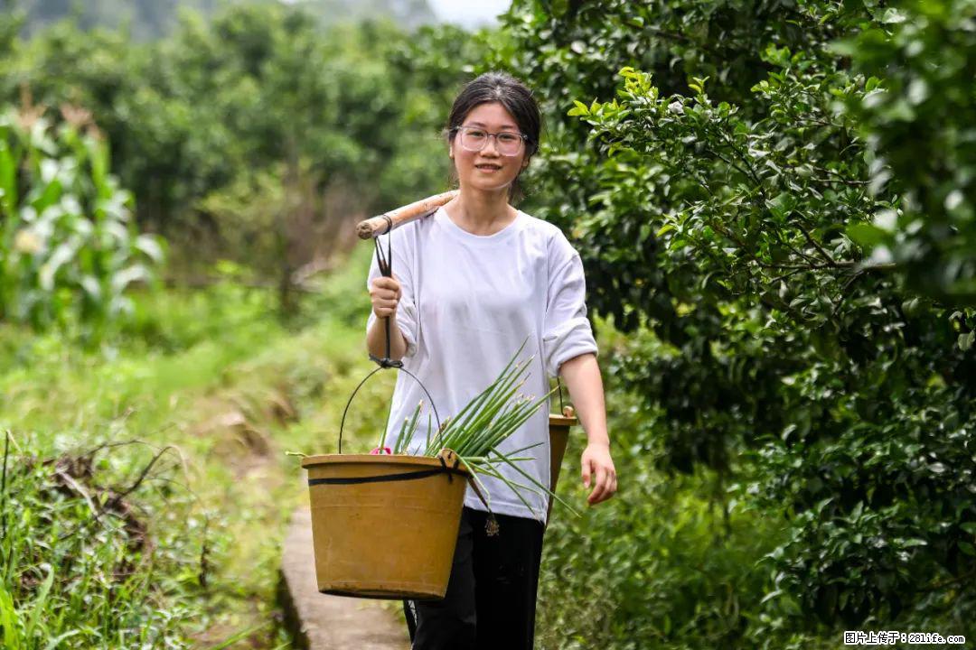 全网追的“扁担女孩”，找了一份暑假工，时薪12元 - 天津生活资讯 - 天津28生活网 tj.28life.com